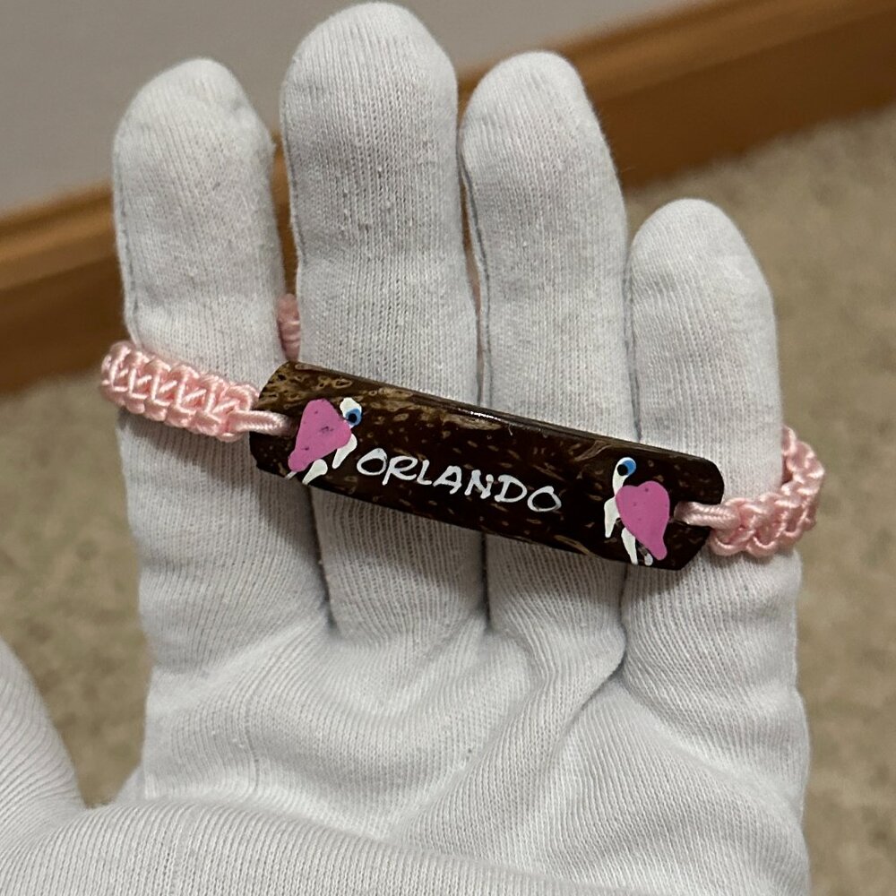 Orlando Wooden String Pull Bracelet